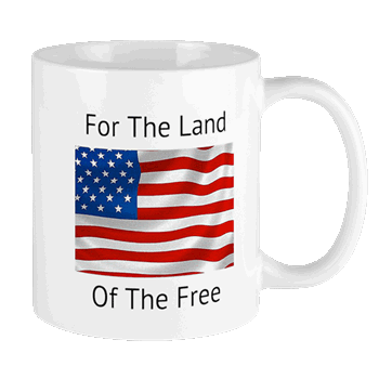 Patriotic Coffee Cup